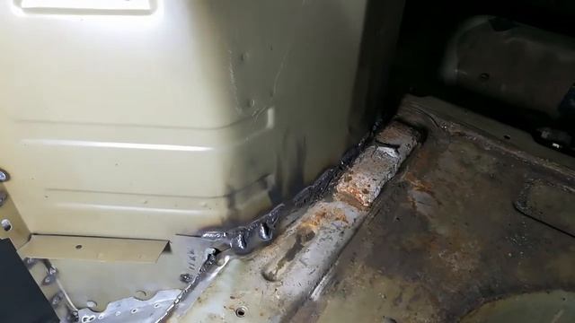 Замена задних арок, стаканов, брызговиков Задних карманов, и лонжеронов Ваз 2111. Часть 3 смотреть онлайн