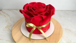 Торт в виде Розы. МК от Екатерины Матвеевой