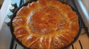 ГОСТИ В ВОСТОРГЕ !!! Мясной Пирог с Капустой . Красивый , праздничный пирог ЦВЕТОЧЕК