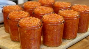 Острая морковная икра.