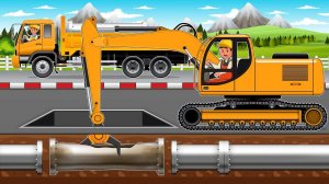 МУЛЬТИК МАШИНКИ ВИДЕО ПРО МАШИНКИ РЕМОНТ ТРУБЫ МУЛЬТФИЛЬМЫ ЦВЕТНЫЕ МАШИНКИ ИГРУШКИ МАШИНКИ