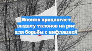 Япония продвигает выдачу талонов на рис для борьбы с инфляцией