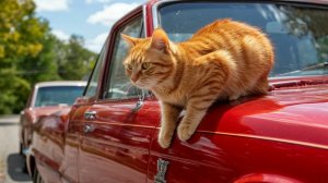 Классное видео о рыжем коте: кот-робинзон в Америке 357 выпуск