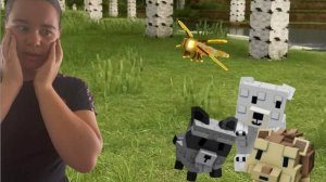 Показала всех питомцев в игре GROW A GARDEN в Майнкрафт!