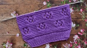 МК Узор спицами