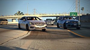 BeamNG Drive — Реалистичные аварии на автостраде