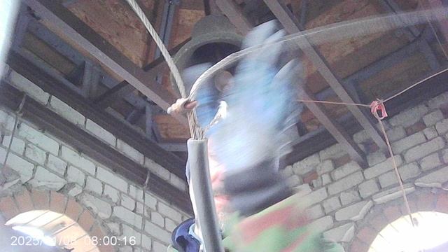 Колокольный звон к началу Божественной Литургии 8 ноября 2025: завершение благовеста и трезвон