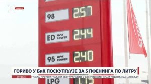 Поскупљује гориво у БиХ
