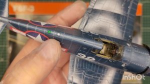 №272 Hellcat F6F3 1/48 стройка, окраска.mp4