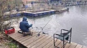 Основной водоём.Поимка Форель