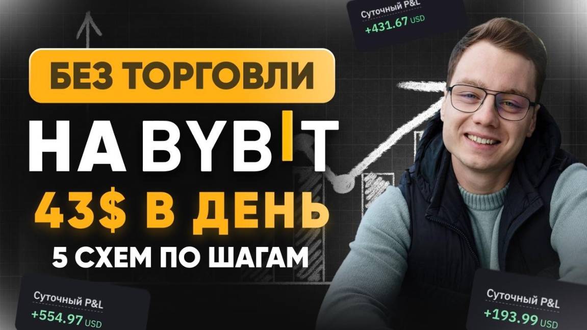 5 способов заработка на Bybit от 43$ в день в 2025 смотреть онлайн