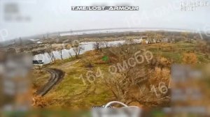 Операторы FPV поражают ББМ Хамви в районе Славянской ТЭС