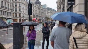 Прогулка по дождливому Лондону: Серые небеса, красные автобусы и британский шарм