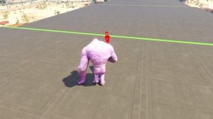 КАК ДАЛЕКО ГОРКА ПОЖИРАТЕЛЬ  И ТОМАС.EXE СМОГУТ ЗАБРАТЬСЯ ПО ЛЕСТНИЦЕ? - ЭКСПЕРИМЕНТЫ В ГТА 5 ОНЛАЙН