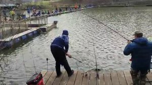 Основной водоём.Форель