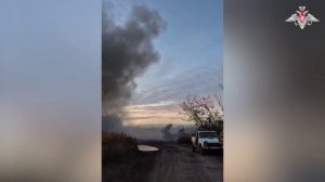 Боевая работа расчетов РСЗО «Град» группировки войск «Центр»