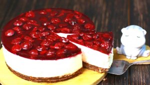 Творожный ТОРТ с вишней