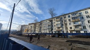 Сериал"Бирюлевка" 35 серия.Строительство ст.м."Луганская" Бирюлевской линии ММ 08.11.25