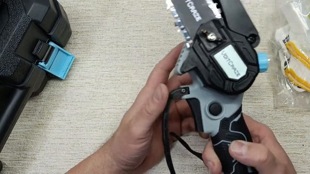 Пила цепная 4_+6_+2АКБ +кейс+ЗУ. Обзор комплекта. Ссылки. смотреть онлайн