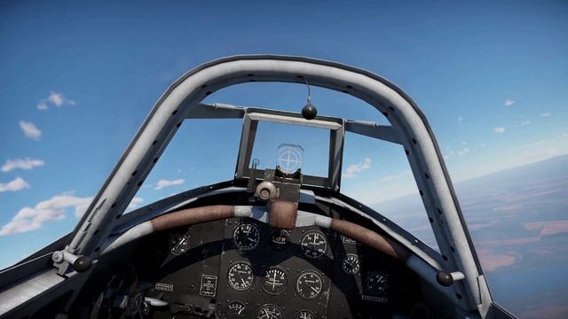 Интенсивный бой Як-1 с Мессами над Сталинградом (War Thunder)
