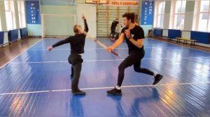 Слегка помахались катанами