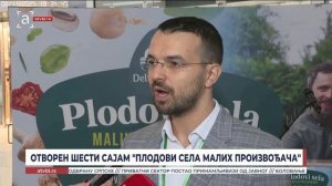 Отворен шести Сајам "Плодови села малих произвођача"