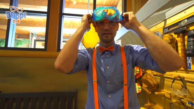 Блиппи утилизирует мусор | Изучай этот мир | Обучающие видео для детей | Blippi Russian смотреть онлайн