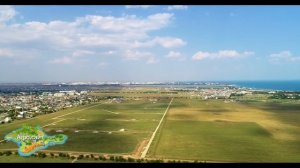 Республика Крым, с. Уютное, кооп. Прибой участки ИЖС, вид с высоты птичьего полёта.