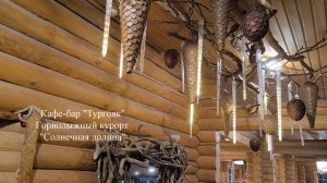 Новогодний декор для кафе-бара "Тургояк"