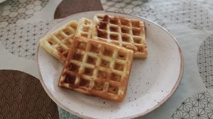 Vlog Приготовили Бельгийские вафли. Небольшая закупка.