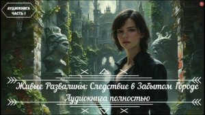 АУДИОКНИГА ПОЛНОСТЬЮ👻Живые Развалины: Следствие в Забытом Городе🤔Яркое фэнтези, что вы искали!Ч1