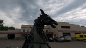 Железный конь, город Белокуриха, Алтайский край