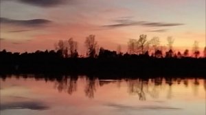 Малиновый закат .