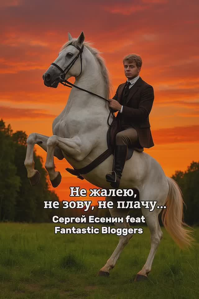 Не жалею не зову не плачу... Дуэт  - Сергей Есенин feat Fantastic Bloggers