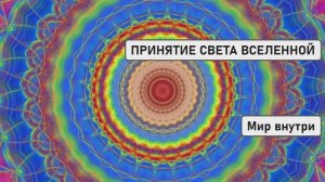 ПРИНЯТИЕ СВЕТА ВСЕЛЕННОЙ | Медитация Любви и Гармонии для Наполнения и Единства