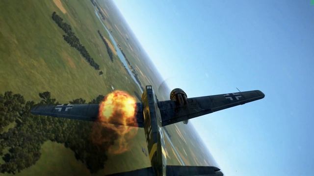 Зенитное орудие против He 129 (Ил-2 Штурмовик)