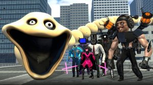 ГОЛОДНЫЙ ЧЕРВЯК ИЗ РОБЛОКСА ПРОТИВ ВСЕХ СКИБИДИ ТУАЛЕТОВ