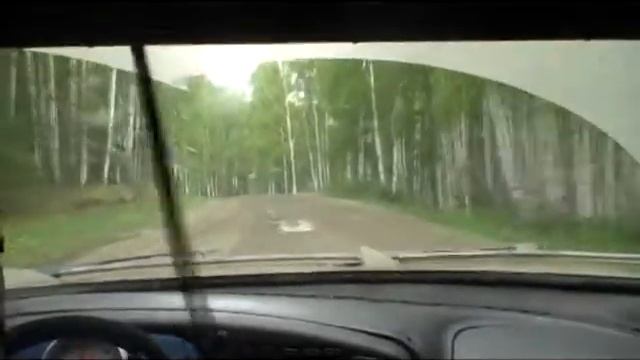 Rally on board lada 2108