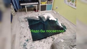 Одна из ошибок рисования жидким акрилом. Fluid art. Выкинули картину