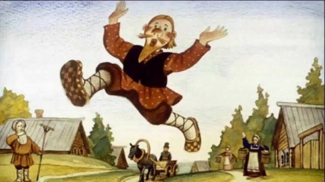 Русская народная сказка "Чудесные лапоточки" смотреть онлайн