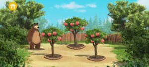 Маша и Медведь Мультфильм Игра на Ферме