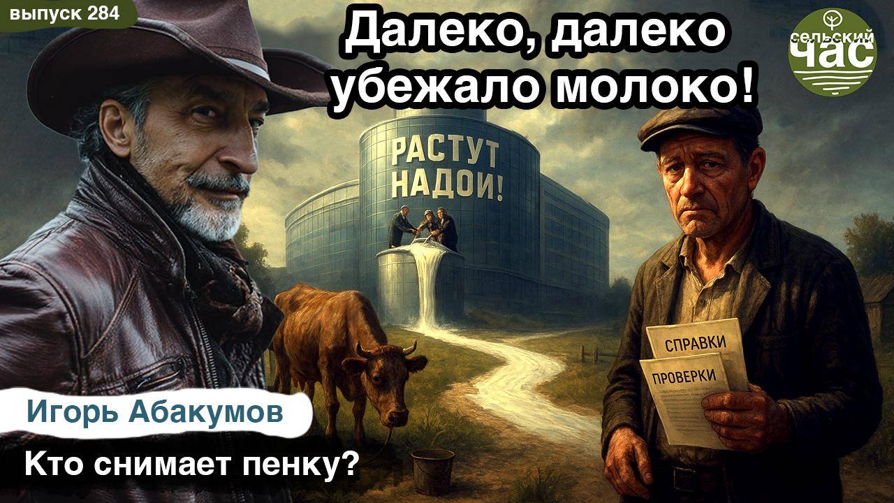 Далеко, далеко убежало молоко! Сельский час #284 (Игорь Абакумов)