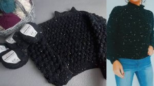 НОВЫЙ МК ГОТОВ! СВИТЕР С ПАЙЕТКАМИ И МОИ БЕСПЛАТНЫЕ МАСТЕР КЛАССЫ