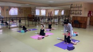 Открытый урок по гимнастике (преп. Гелюх В.Р.)