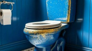 Установка арматуры бачка унитаза с боковой подачей.