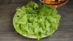 Рецепт салата из морепродуктов с овощами морской коктейль