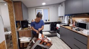 Распаковка новой бытовой техники , Начинаю заставлять свою новую Кухню, Жизнь в Деревне