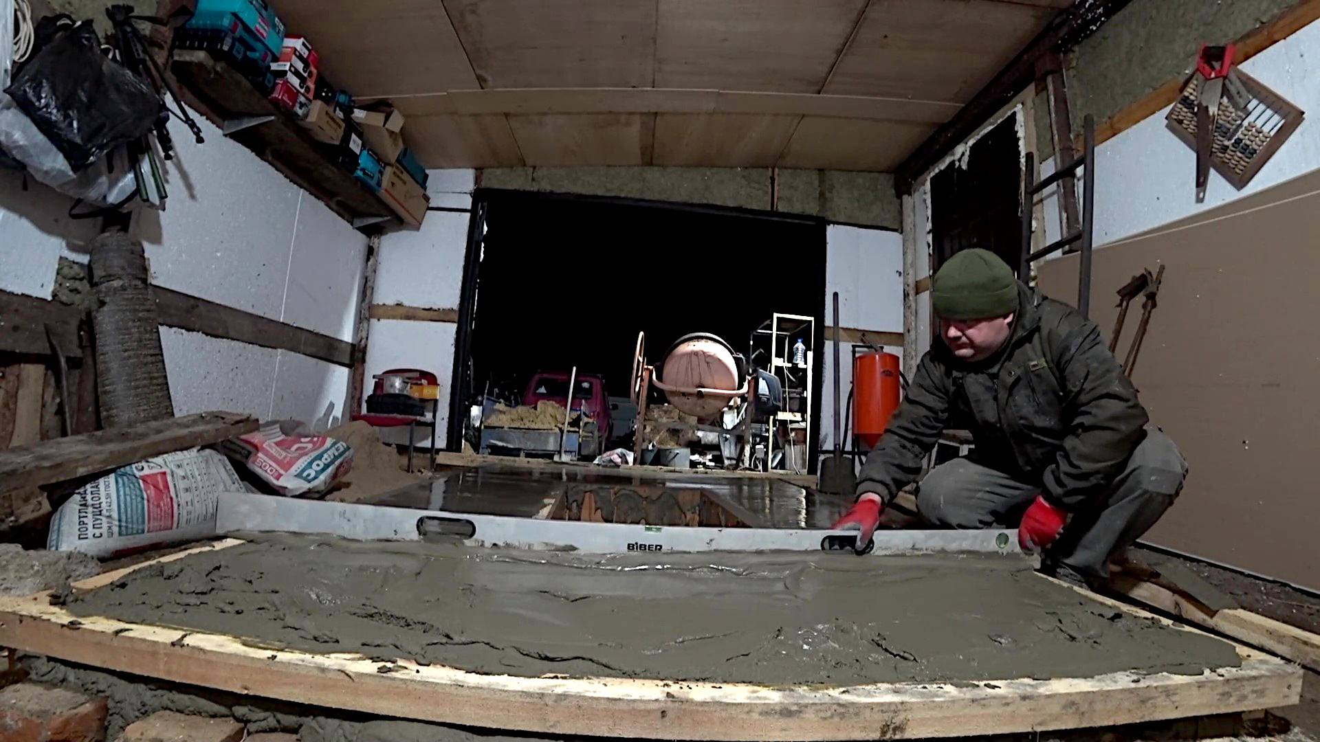 Начал бетонные работы! Сделал ниву! смотреть онлайн