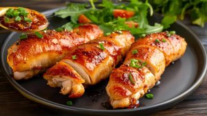 ВКУСНЕЙШИЕ РУЛЕТИКИ ИЗ ОКОРОЧКОВ. Это так вкусно, что семья всегда просит добавки! Просто вкусно!