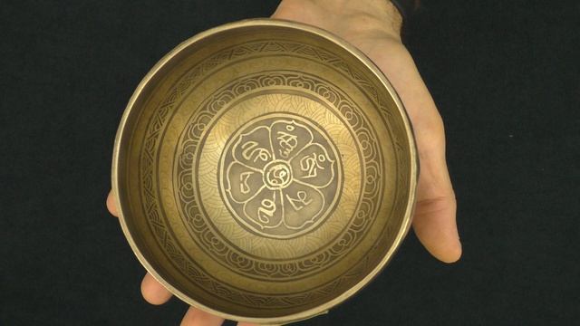 Поющая чаша Premium 14,5 см, Ре# 304 Гц